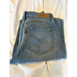 Levi's Bootcut Jeans Classic Fit Bold‎ Curve Denim Blue Women's Size 28/6